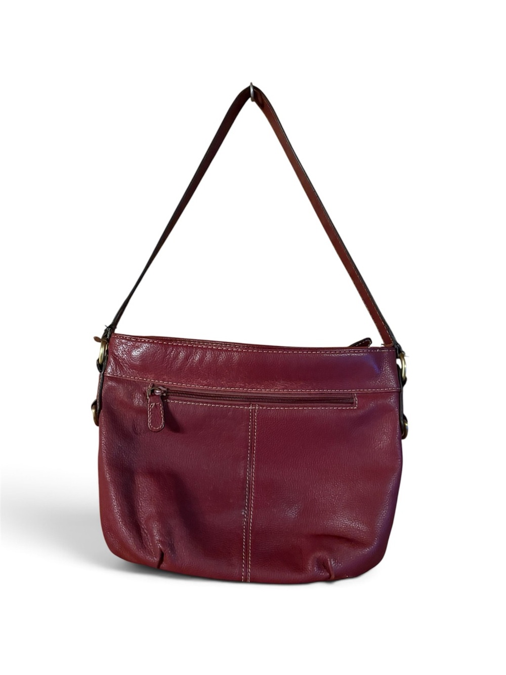 Croft and Barrow handbag Red Leather